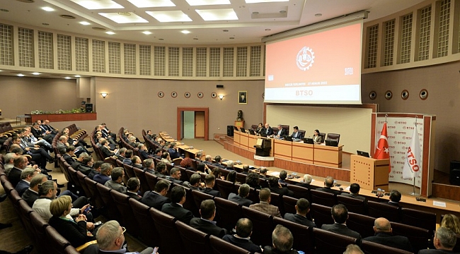 BTSO'da yılın son toplantısı gerçekleştirildi