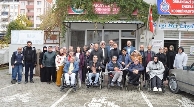 Bursa'da engeller sevgiyle ortadan kalkıyor