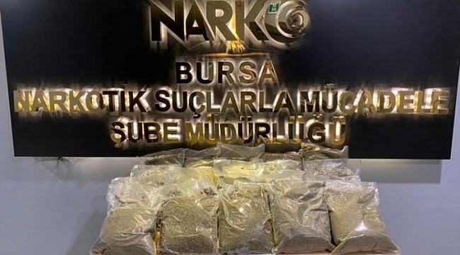 Bursa'da zehir tacirlerine operasyon