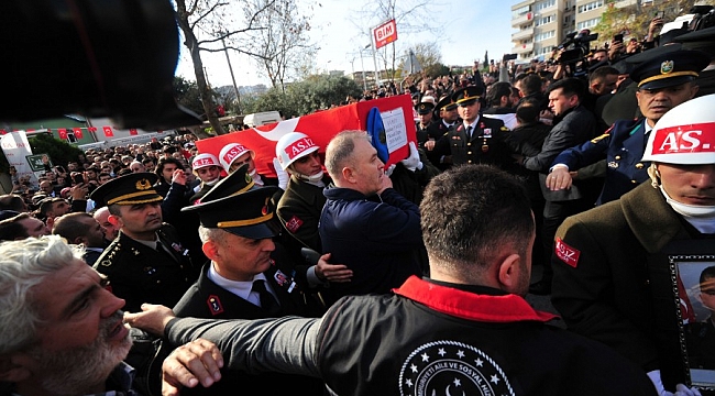 Bursalı şehit son yolculuğuna uğurlandı