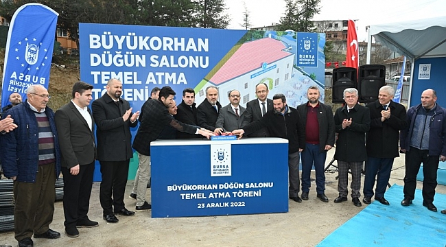 Büyükorhan'a yeni arıtma tesisi ve düğün salonu