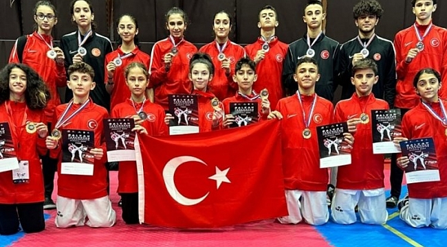 Büyükşehirli sporcular madalya ile döndü