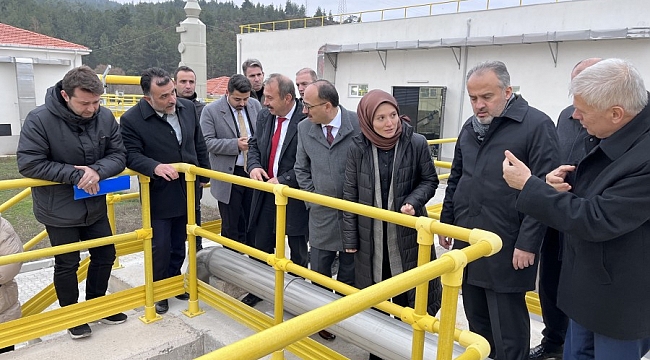 Harmancık'ta Atık Su Arıtma Tesisi hizmete girdi