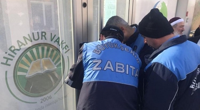 İBB'den Hiranur Vakfı'nın binasına mühür kararı