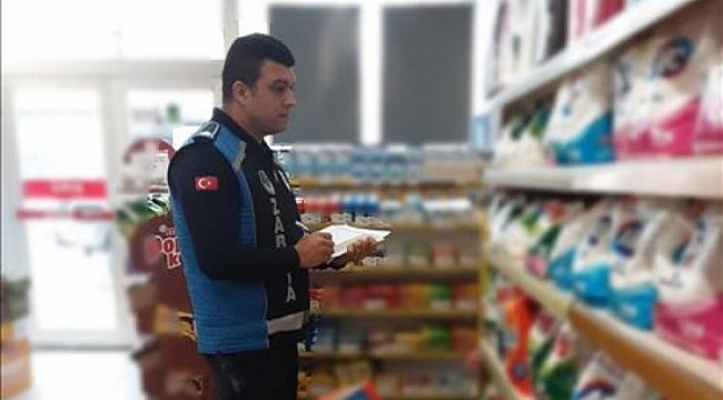 İnegöl'de marketler denetleniyor