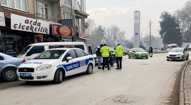 İnegöl'de motosiklet denetimleri sürüyor