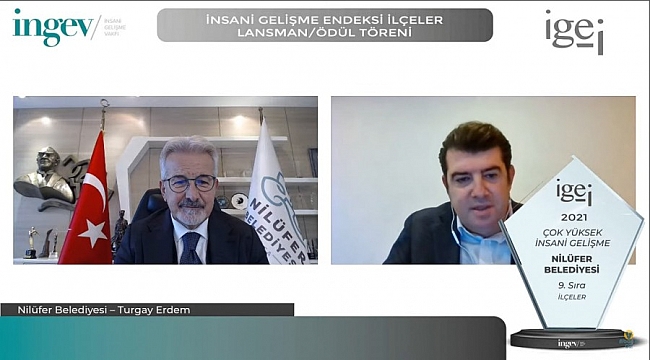 İnsani Gelişme Endeksi listesinde Nilüfer'de yer aldı
