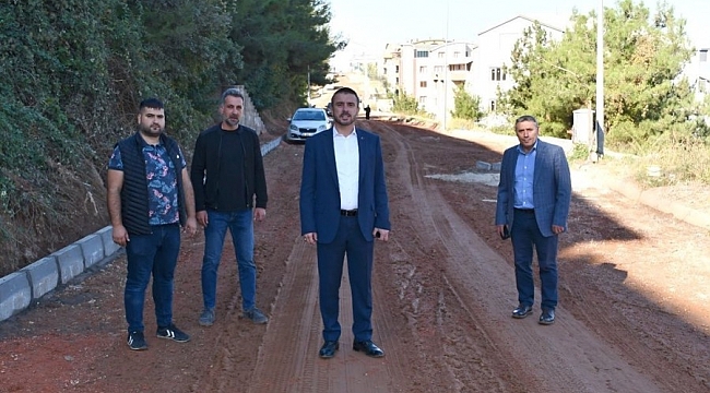 Kestel'de asfaltlar yenileniyor