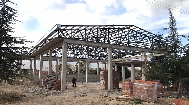 Kestel'de düğün salonu projesi hızla sürüyor
