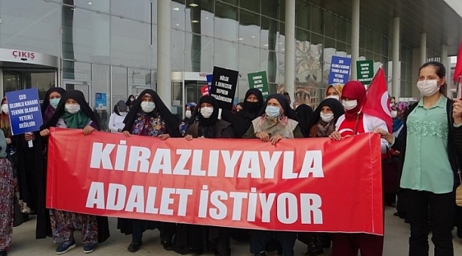 Kirazlıyayla'da zafer köylü teyzelerin