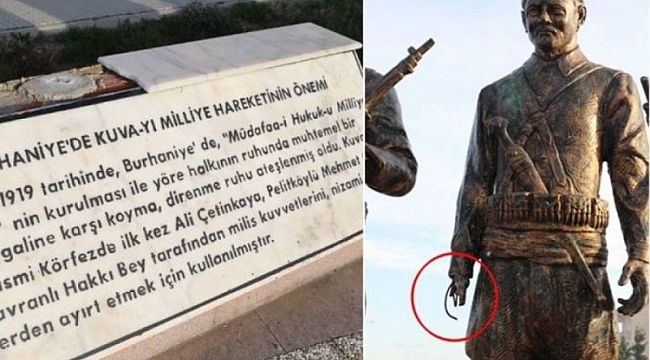 Kuva-yi Milliye Anıtı'na saldırı