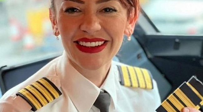 Kuveyt'in ilk kadın kaptan pilotu, Elif Güveyler oldu