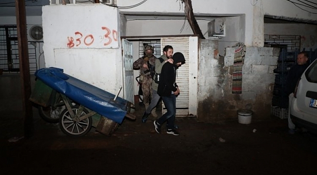 Mersin'deki 'kökünü kurutma' operasyonu