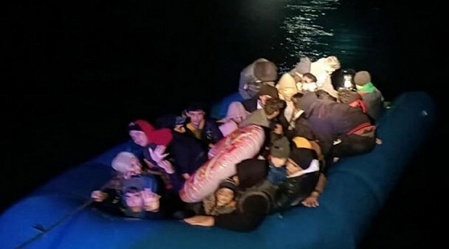 Muğla'da 45 kaçak göçmen yakalandı