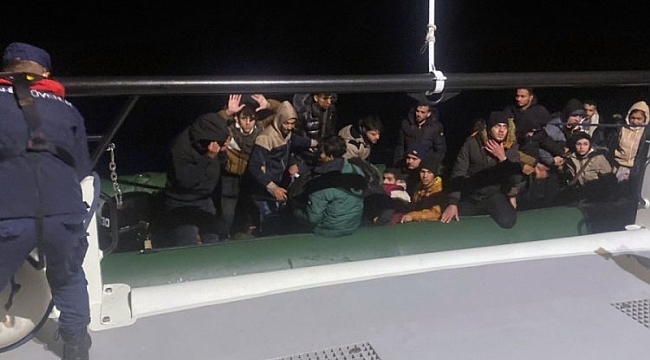 Muğla Datça'da 6 göçmen kurtarıldı