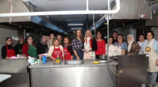 Nilüfer'de Kadın derneklerine sağlıklı beslenme atölyesi