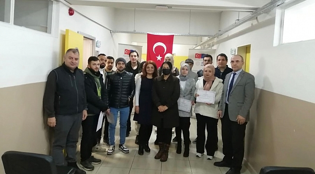 Osmangazi Halk Eğitim'den 75 kalifiye eleman