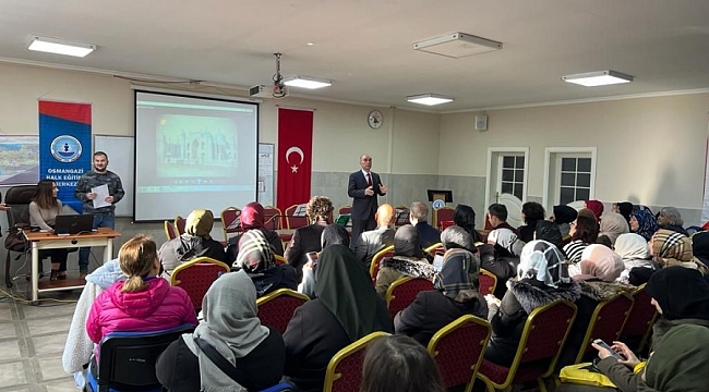 Osmangazi Halk Eğitim Merkezinde Mevlana anıldı