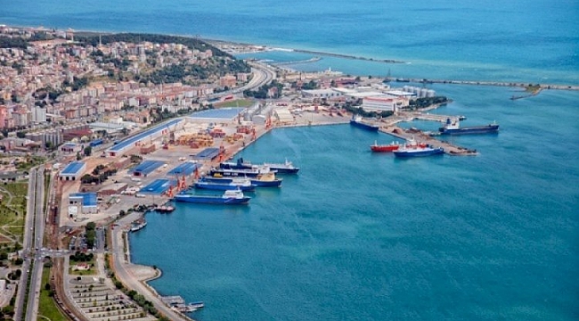 Samsun Limanı'nda patlama