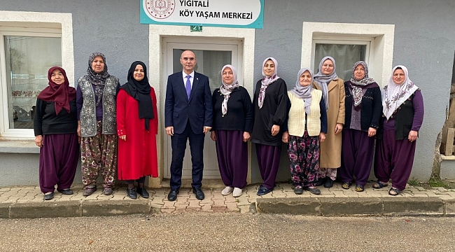 Yiğitali Köy Yaşam Merkezi'nde eğitim ve üretim bir arada