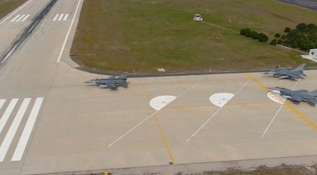 Yunan jetlerinden F-16 uçaklarımıza taciz