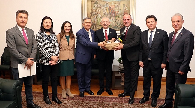 Başkan Sertaslan, Kılıçdaroğlu'nu ziyaret etti