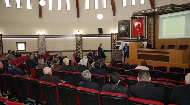 Bursa'da çiftçilere hibe desteği anlatıldı