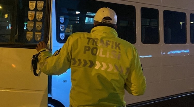Bursa'da trafik denetimlerinde ceza yağdı