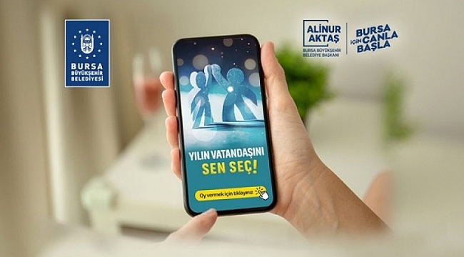 Bursa'da 'yılın vatandaşı' seçiliyor