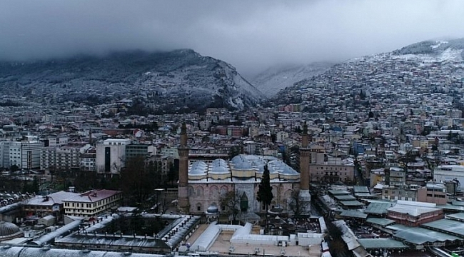 Bursa'ya kar geliyor!