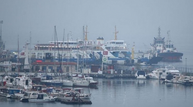 Çanakkale Boğazı'nda sis engeli!