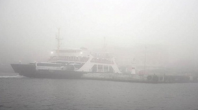 Çanakkale Boğazı sis nedeniyle kapandı
