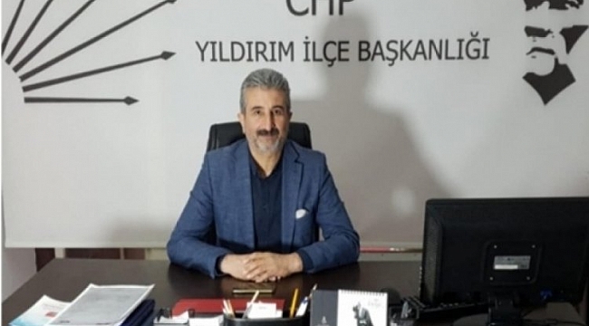CHP Yıldırım İlçe Başkanı Yeşiltaş'tan 10 Ocak mesajı