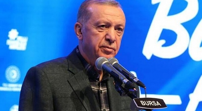 Erdoğan'dan Bursa'da seçim açıklaması