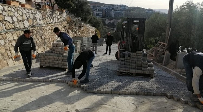 Gemlik Belediyesi'nden Hasanağa yoluna çözüm