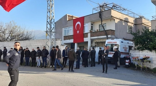 Hatay'a şehit ateşi düştü