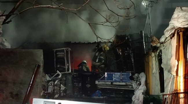 İstanbul'da korkutan yangın