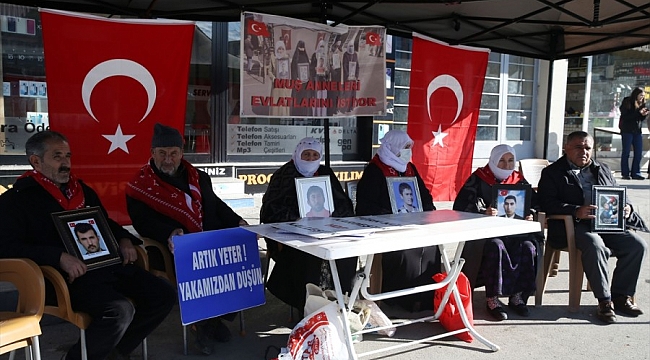 Muşlu aileler çocukları için eylemde