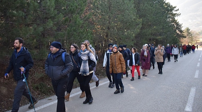 Mysia Yolları'nda yılın ilk yürüyüşü