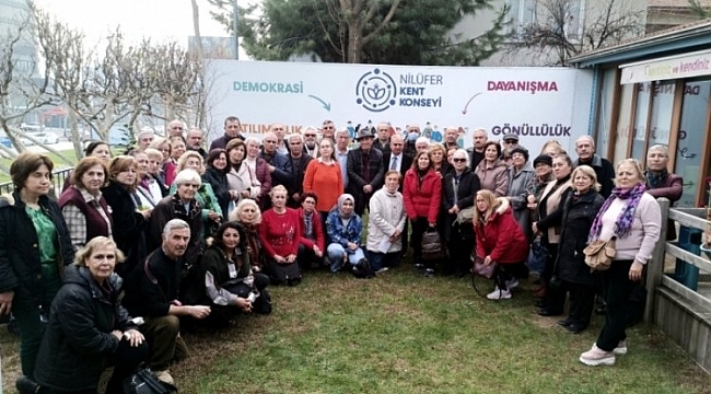 Nilüfer Kent Konseyi Emekliler Meclisi toplandı
