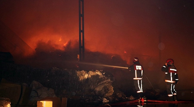 Sakarya'da korkutan yangın