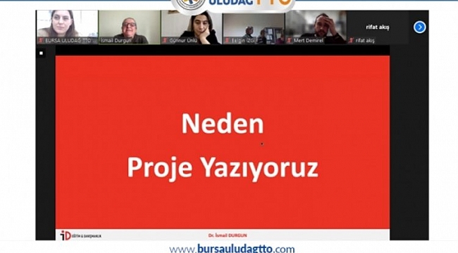 Uludağ TTO'dan proje yazma eğitimi