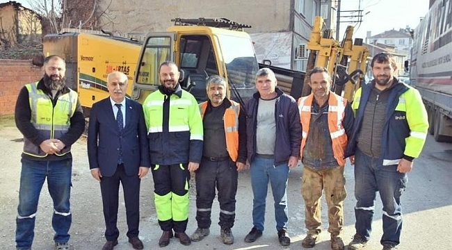 Yenişehir'de elektrik kabloları yer altına alınıyor