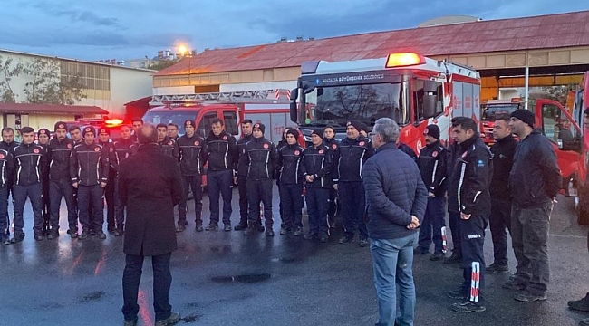Antalya'dan ekipler deprem bölgesine gidiyor