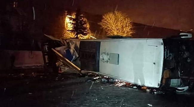 Bingöl'de feci kaza
