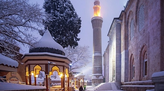 Bursa için yoğun kar uyarısı