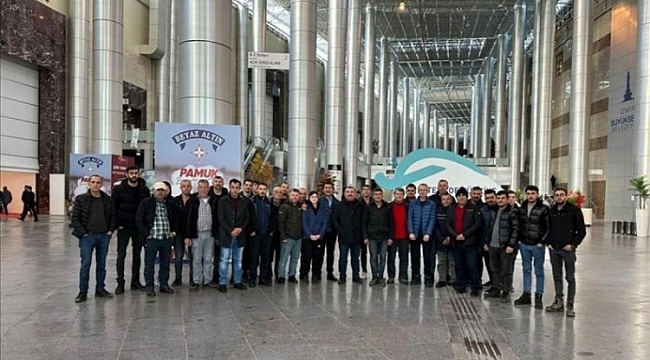 Bursalı genç çiftçiler İzmir Tarım Fuarı'nda