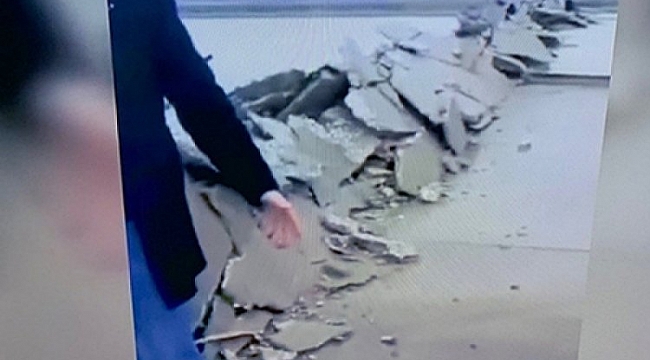 Hatay Havalimanı'nın pisti yıkıldı