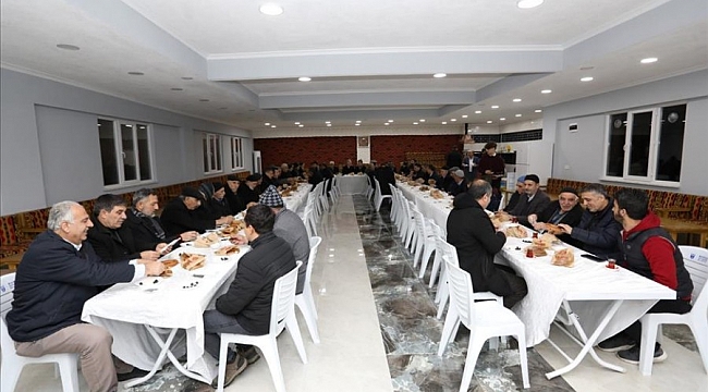 İnegöl'de bereket sofrası kuruldu