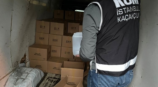 İstanbul'da sahte içki operasyonu